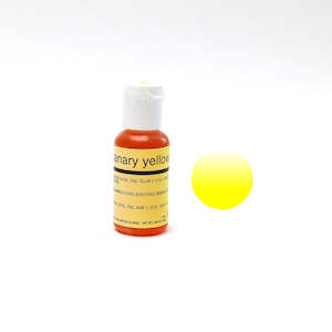 Chefmaster Airbrush Colour - Canary Yellow 18g