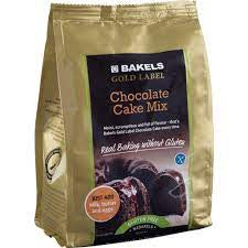 Cake: Bakels Gluten Free Moist Chocole Cake Mix - 500g