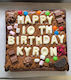 Custom Message Brownie