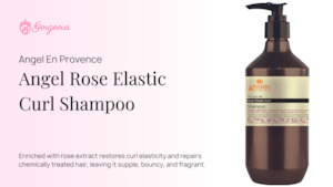 Products: Angel Rose Elastic Curl Shampoo 400ml