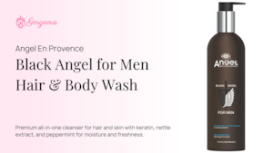 Black Angel for Men Hair & Body Wash 400ml