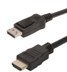 Computer peripherals: 2m Digitus DisplayPort 1.1 to HDMI 1.4 Display Cable