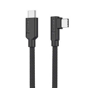 2m Alogic Elements Pro Right-Angle USB-C Cable