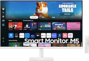 Computer peripherals: 27" Samsung M5 M50D 1080p 60Hz 4ms HDR10 Smart Monitor