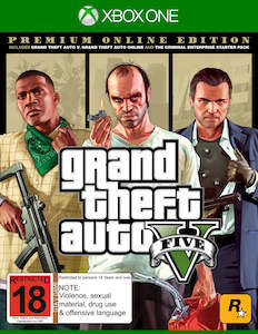 Computer peripherals: Grand Theft Auto V Online Premium Edition (Xbox One)