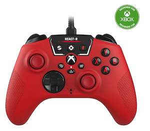 Computer peripherals: Turtle Beach React-R Controller (Red) (PC, Xbox Series X, Xbox One)