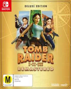 Computer peripherals: Tomb Raider I-II-III Remastered Deluxe Edition (Switch)