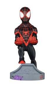 Computer peripherals: Cable Guy Controller Holder - Miles Morales Spiderman (PS4)