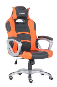 Playmax Gaming Chair Orange and Black