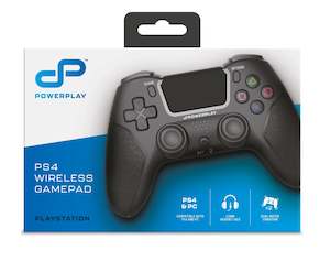 PowerPlay PS4 Wireless Controller (Black) (PC, PS4)