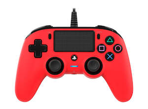 Nacon PS4 Wired Gaming Controller - Red