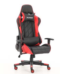 Computer peripherals: Playmax Elite Gaming Chair - Red and Black