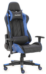 Computer peripherals: Playmax Elite Gaming Chair - Blue and Black