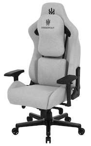 Computer peripherals: Juggernaut F100 Fabric Gaming Chair - Light Grey/Black