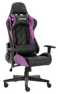 Playmax Elite Gaming Chair - Purple and Black