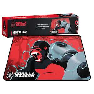 Computer peripherals: Gorilla Gaming Mouse Pad - Neon Red (PC)