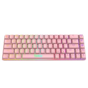 Gorilla Gaming Mini Wired Mechanical Keyboard - Pink