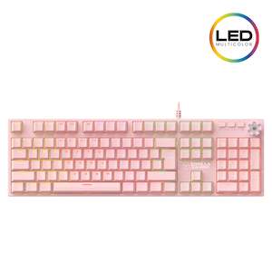 Computer peripherals: Gorilla Gaming Mechanical Keyboard - Pink