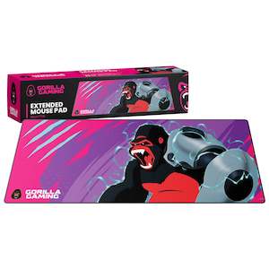 Gorilla Gaming Extended Mouse Pad - Neon Pink (PC)