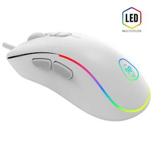 Gorilla Gaming Wired Mouse - White (PC)