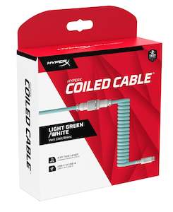 HyperX Coiled Cable (Light Green & White) (PC)