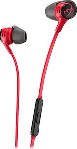 HyperX Cloud II Gaming Earbuds with Mic (Red) (Switch, PC)