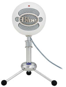 Computer peripherals: Blue Microphones Snowball USB Microphone (Textured White) (PC)