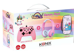 Konix Gamer Pack Nintendo Switch (Unicorn - Be a Princess)