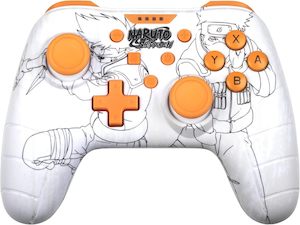 Konix Naruto Wired Gaming Controller (White) (Switch, PC)