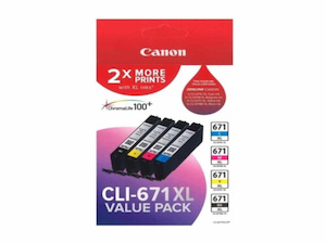 Stationery, paper, printing: GOTINK Compatible Canon CLI671 XL Black