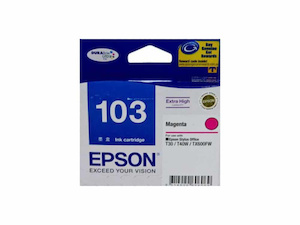 Genuine Epson 103 Yellow XL