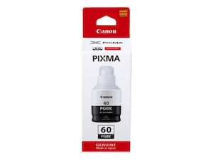 Stationery, paper, printing: Genuine GI60 Canon Cyan Pixma Endurance Ink