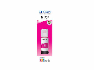 Genuine Epson 522 Cyan Ink Bottle