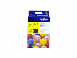 Stationery, paper, printing: Genuine Brother LC77 XL Cyan