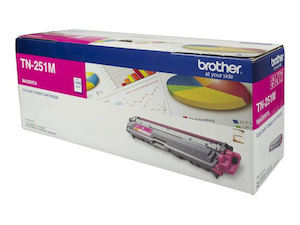 Genuine Brother TN251 Cyan Toner