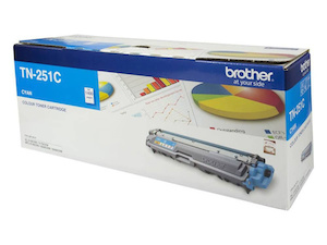 Genuine Brother TN255 Cyan Toner