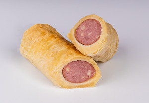 Pie, pastry, sausage roll: Cheese Kransky 80g Gourmet Foods