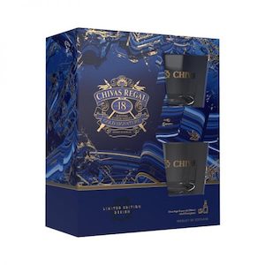 Chivas Regal 18 Yr Old With 2 Glasses Gift Box 700ML