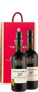 Taylors 10 Year Old & 20 Year old Gift Pack (2x 375ml Bottles)