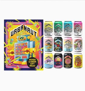 Urbanaut 12 Mixed Beers Gift Pack