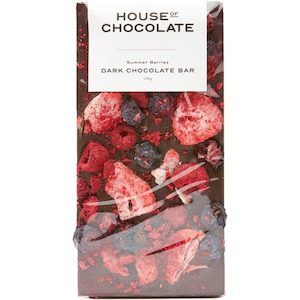 House of Chocolate Summer Berries Dark Chocolate Bar