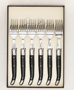 Laguiole Fork Set 6Pk