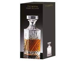 Tempa 700mL Ophelia Carved Crystal Decanter