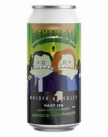 Behemoth Hop Buddies Mulder & Scully Hazy IPA 440ml