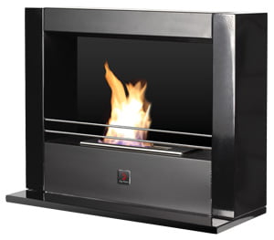 EzyFlame Compact Radiant Fireplace (Black) EZR500R - Gourmet Innovations NZ