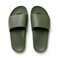 Archies Arch Support Slides Khaki