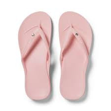 Archies Arch Support Jandals Pink Crystal