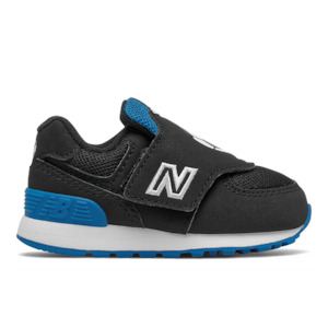 New Balance IV574FRA black toddler shoe