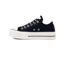 Converse Chuck Taylor Lift Platform Low Black/ Leopard