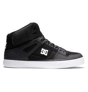 DC Pure High-Top Black/Black/White